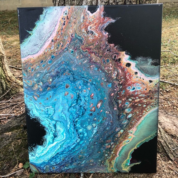 01 Original Fluid Painting